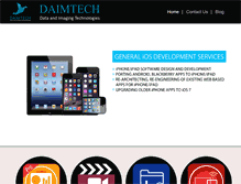 Tablet Screenshot of daimtech.com